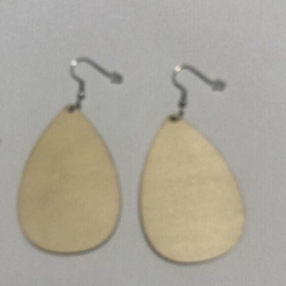 Disney Frozen Elsa Earrings Teardrop Dangle Drop Fashion Jewelry - Picture 3 of 4